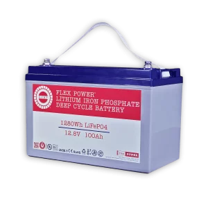 12.8V 100AH LiFePO4 Deep-Cycle Battery